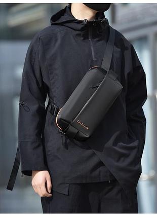 Оптова нова чоловіча сумка через плече, водонепроникна сумка через плече, нагрудна сумка, поясна сумка