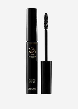 Водостійка супертуш для вій giordani gold lash iconic waterproof mascara, 8 мл