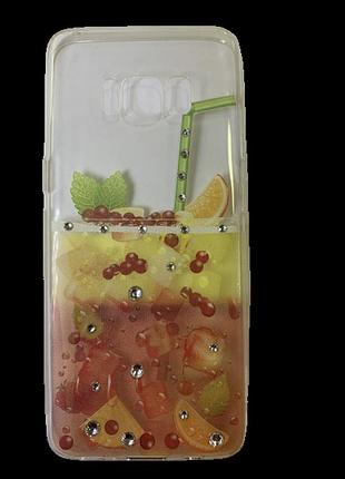 Защитный чехол-накладка ou саse 3d для samsung s8 прозрачный