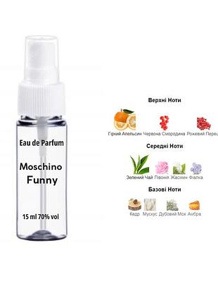 Женский аромат moschino funny 15 ml