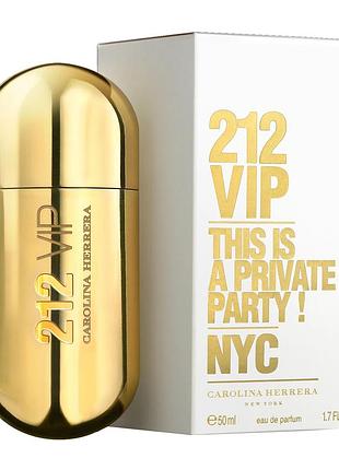 Carolina herrera 212 vip парфюмированная вода
