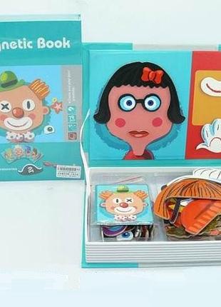 Набор для творчества магнитная книга (клоун) (ly8726-3-19)