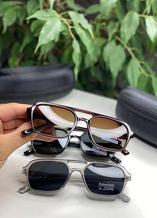 Сонцезахисні окуляри модель: 19035 колір: коричневий