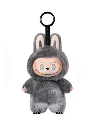 Labubu из серии монстры подвеска / брелок 17 см черная лабубу 1 шт
