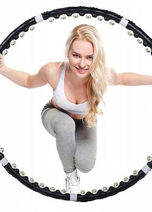 Обруч массажный springos hula hoop 85 см fa0094
