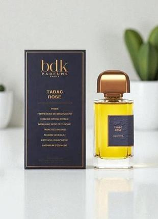 Bdk parfums tabac rose унисекс парфюмированная вода 100 мл