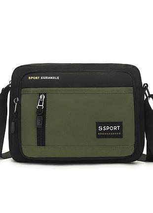 Барсетка сумка чоловіча модна спортивна сумка через плече оптова