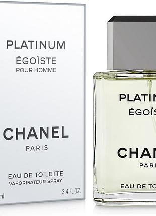 Chanel egoiste platinum туалетная вода