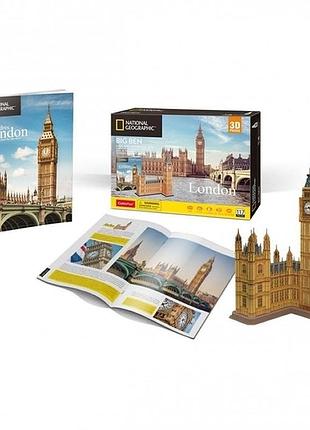 Cubic fun тривимірна головоломка-конструктор national geographic "біг бен"