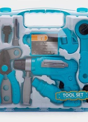 Детский набор инструментов с шуруповертом