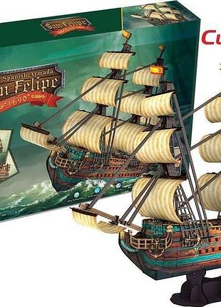 Cubic fun тривимірна головоломка-конструктор "іспанська армада. сан феліпе"