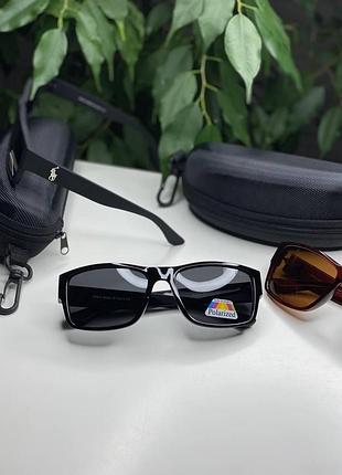 Сонцезахисні окуляри модель: p 4061 колір: чорний глянцевий