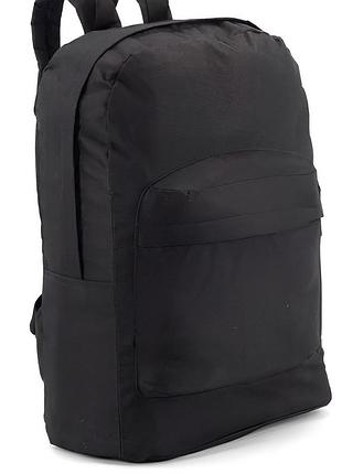 Спортивний рюкзак чоловічий молодіжний чорний 41*29*15см david polo 18 літрів | 0168