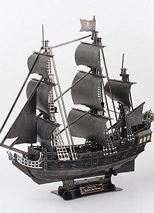 Cubic fun тривимірна головоломка-конструктор "корабель чорної бороди помста королеви ганни" великий