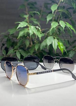 Сонцезахисні окуляри модель: p 5832 колір: золото/блакитний