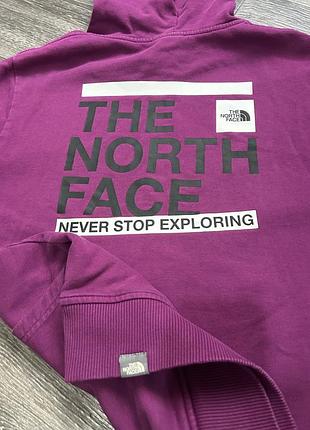 Фіолетова худі толстовка із подвійним капюшоном