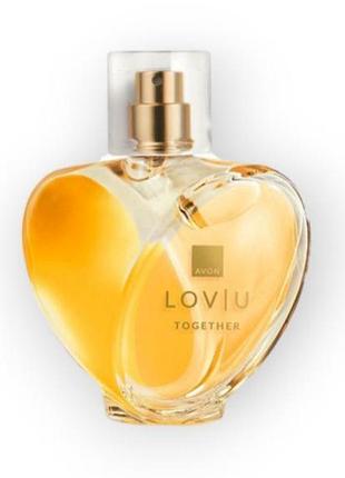 Парфюмированная вода avon lov u together, 50 мл