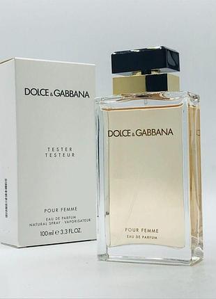 Dolce & gabbana pour femme парфюмированная вода (тестер)