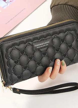 Женский кошелек forever young. женский клатч. женское портмоне. женский кошелек на змейке.
