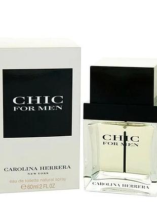 Carolina herrera chic for men туалетная вода