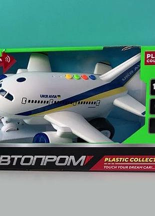 Самолет игрушка ukr avia