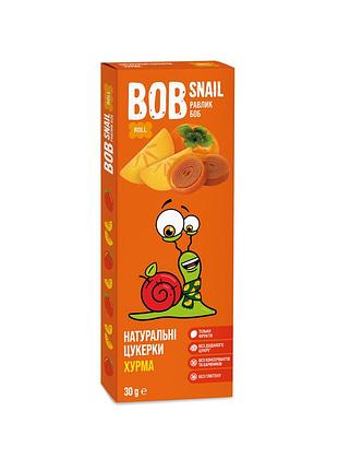 Цукерки натуральні bob snail хурма 30г