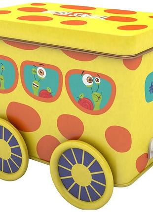 Набір bob snail №11 різдвяний бокс snack track з іграшкою та стікером