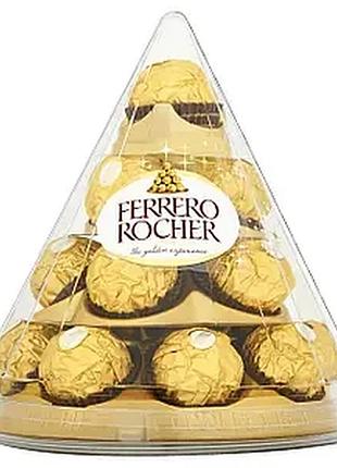 Конфеты шоколадные в коробке ferrero rocher 212г (термін закінчився)
