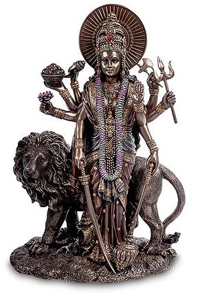 Статуетка veronese богиня дурга — захисниця богів і світового порядку 28 см 1904118