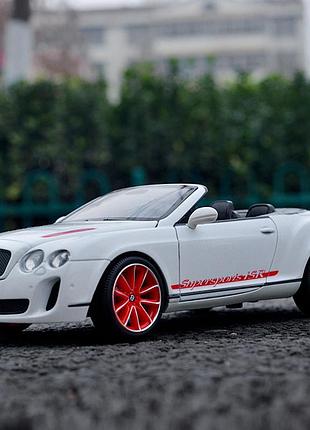 Машинка металлическая bentley continental gt