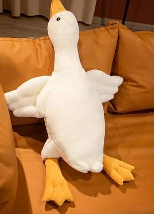 Мягкая игрушка антистресс подушка гусь-обнимусь гусь обнимусь 1м