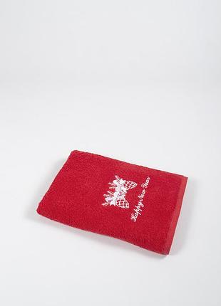 Полотенце махровое 50х90см happy new year lotus