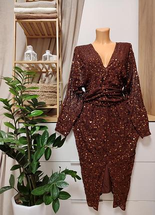 Праздничное шоколадное платье!