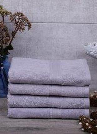 Полотенце махровое aisha 50*100 (бордюр chess) пл. 440 гр/м2 серый