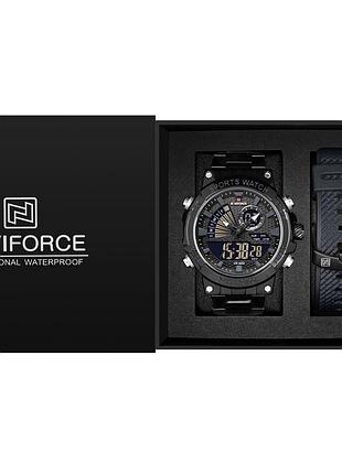 Naviforce set box подарочный набор, 2 ремешка