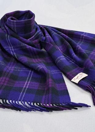 Eagles glen большой шарф шерсть и кашемир.