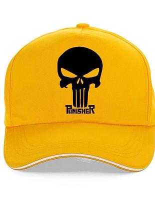 Кепка punisher желтый