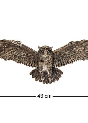 Статуэтка-панно veronese в стиле стимпанк сова 43 см 1904563