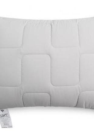 Подушка стьобана екопух 50х70 см антиалергенна loft