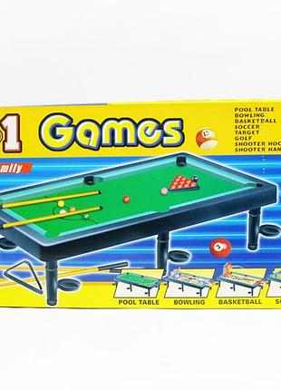 Игра настольная бильярд 9в1 (kk19230)