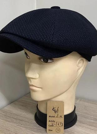 Кепка мужская восьмиклинка хулиганка костюмная ткань v 21/7 демисезонная comfort heads синтепон осень зима 62