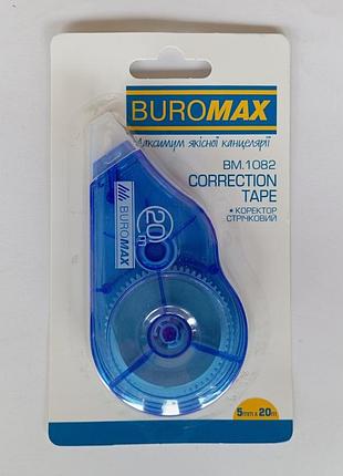 Корректор ленточный buromax 1082. 5мм 20м