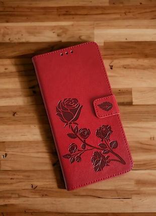 Чехол книжка с узором для redmi 13c чехол книга женский на редми 13с