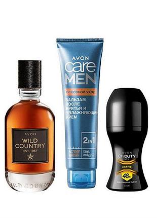 Набор avon "мужская классика" (3 единицы)