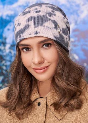 Шапка «лирида тай-дай» (5007-2) графіт