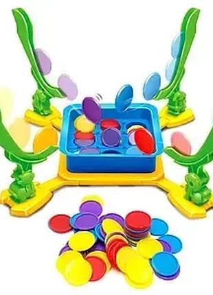 Настольная игра для семьи, 52 фишки tic tac & stack / детская игра интерактивная