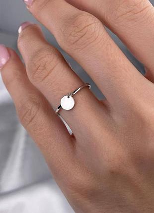 Серебряное кольцо женское