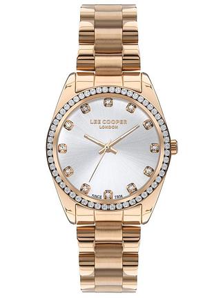 Женские часы lee cooper santorini gold