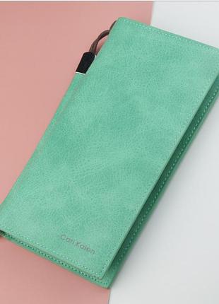 Женские кошельки эко кожа салатовый( 3283 )