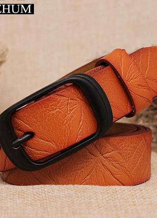 Женский ремень натуральная кожа( 4125 )